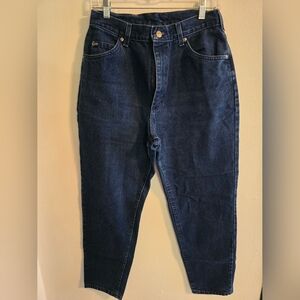 Lee Women's Dark Blue Straight Leg Jeans